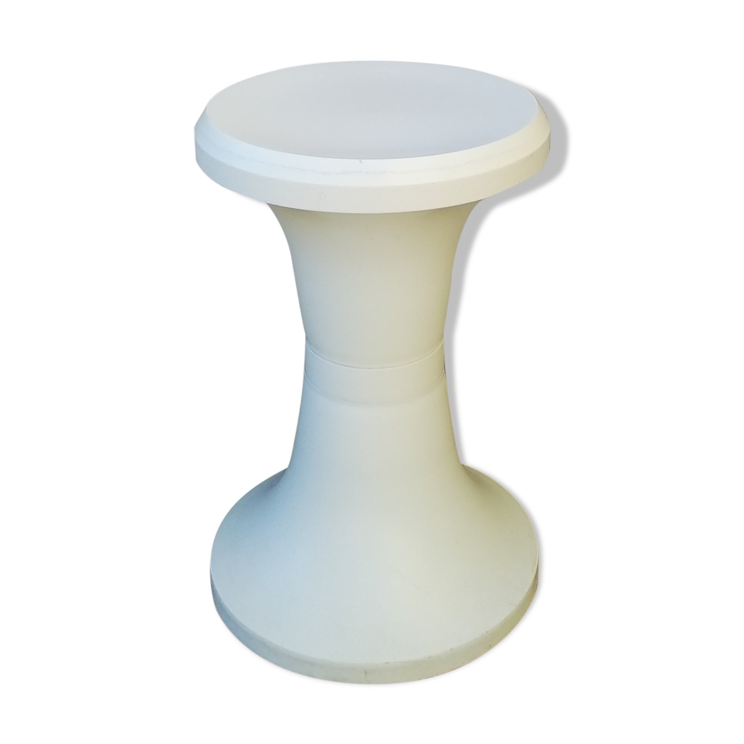 Stool Tam Tam diabolo Vintage 70 White