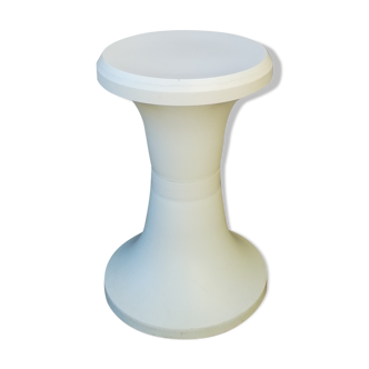 Stool Tam Tam diabolo Vintage 70 White
