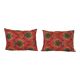 Set of 2 vintage Turkish cushion covers 43x61 cm