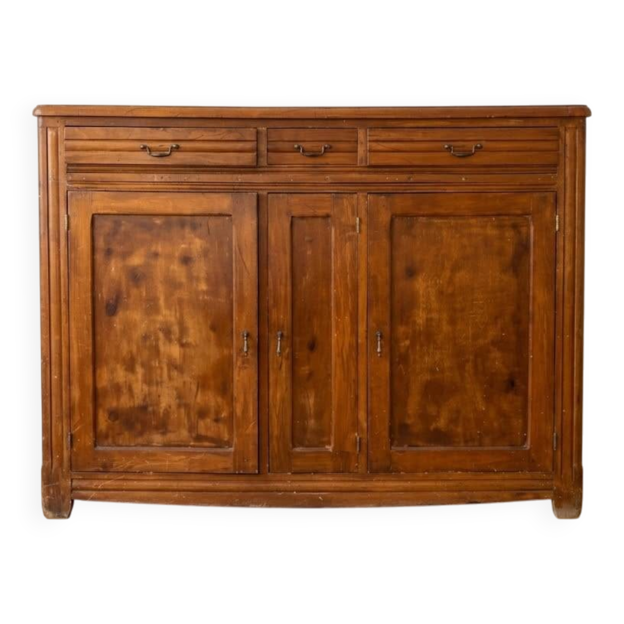 Vintage solid wood buffet