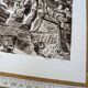 Carcassonne, Aude, vintage, photo plate printed in 1935.