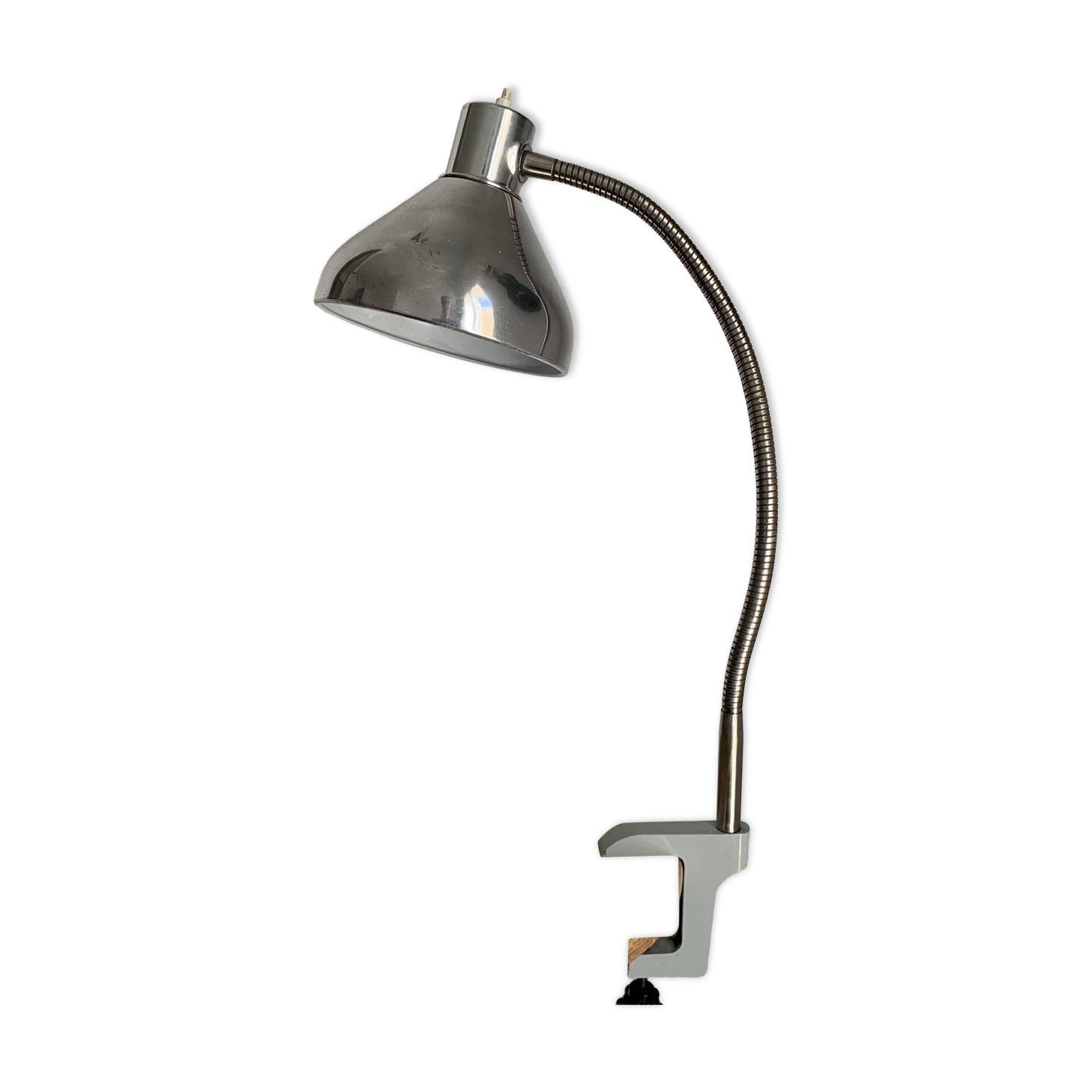 Vintage 1950s industrial factory lamp Jumo GS3, almost new - 60 cm