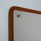 Vintage mirror with wooden frame