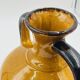 Duo de Vases Vintage Coulobres en Céramique Ocre