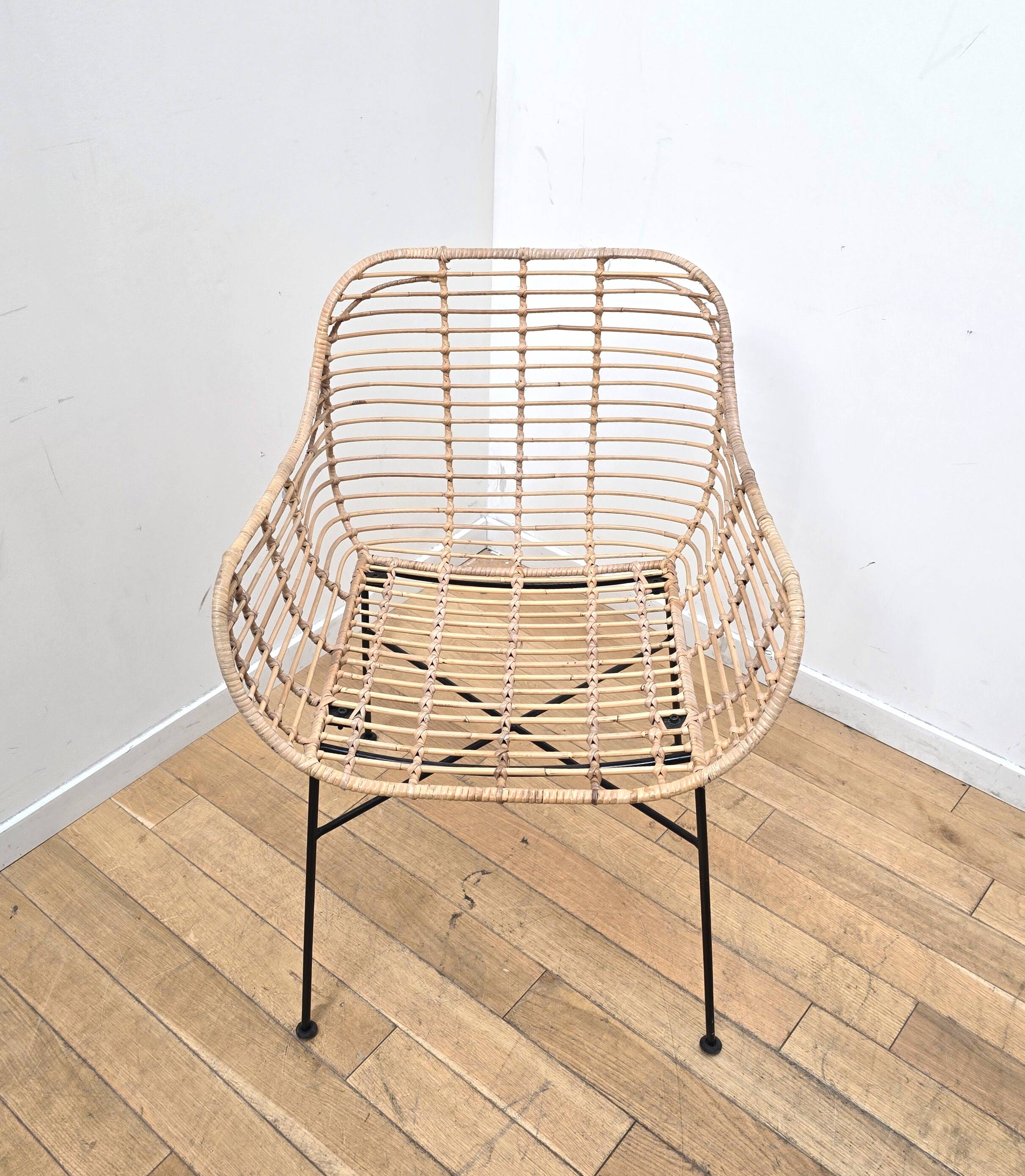 Wicker chair design