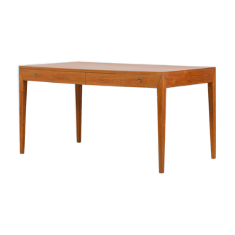 Teak Desk by Severin Hansen for Haslev Denmark, 1960s