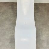 Eurolax R1 fiberglass deckchair by Charles Zublena