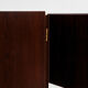 Midcentury Danish cabinet in rosewood by Omann Jun 1960s - handle free doors