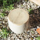 Old sandstone pot h 19 cm