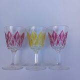 3 verres Arlequin VMC Reims