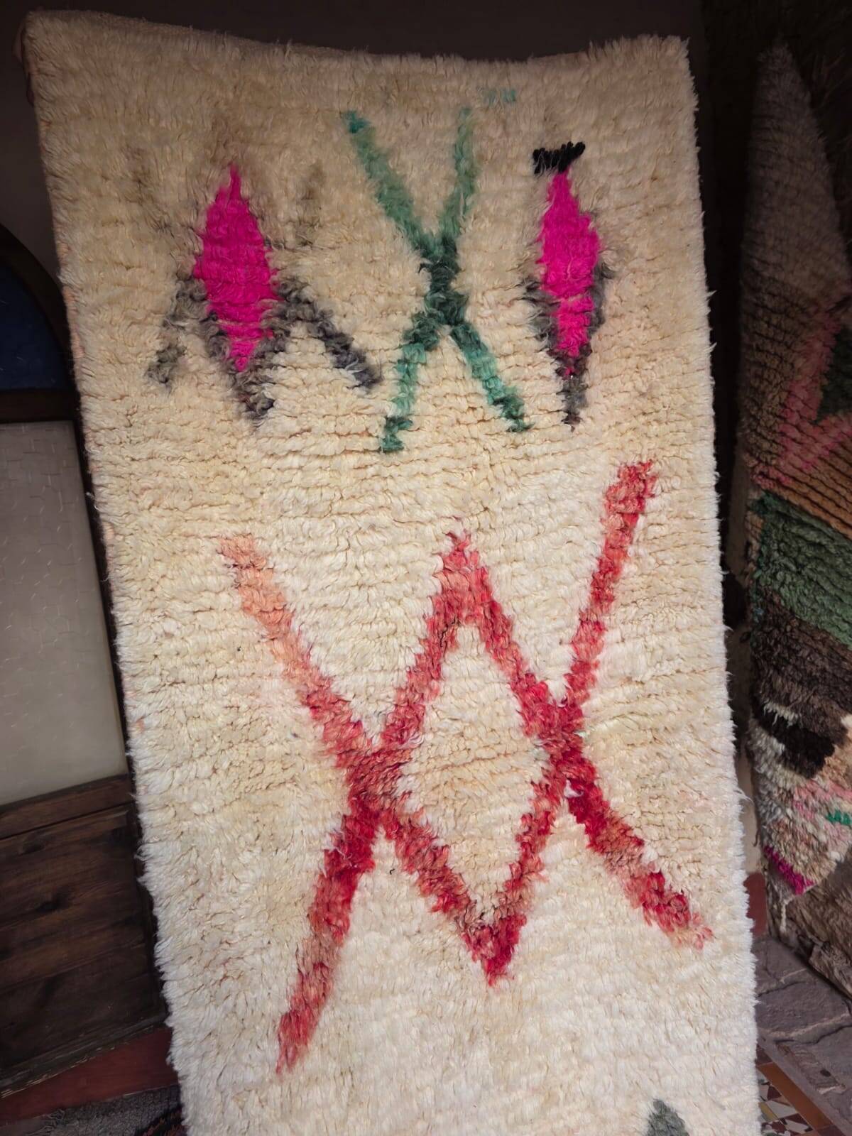 Tapis Berbère Marocain couloir 300 x 77 cm