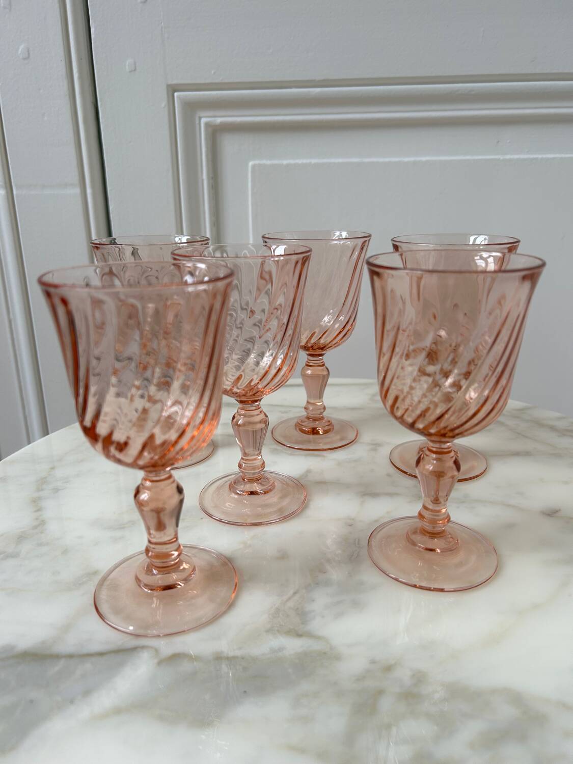 Set of 6 Rosaline wine glasses