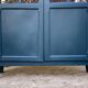 Parisian glass wardrobe vintage 1950