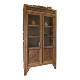 Parisian Art Deco glass cabinet