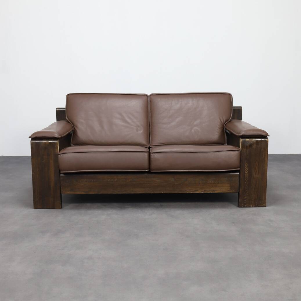 Two Seater Sofa model 757 by Leolux, 1970s