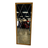 Tall/long vintage mirror with a 'tile' effect