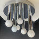 Sciolari ceiling light for a baker from the 1970s.