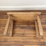 Vintage Minimalist Brutalist Stool