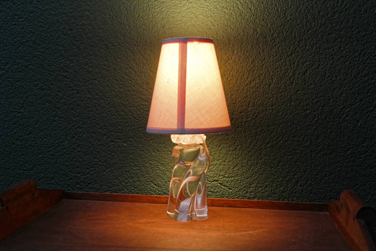 Baccarat crystal lamp