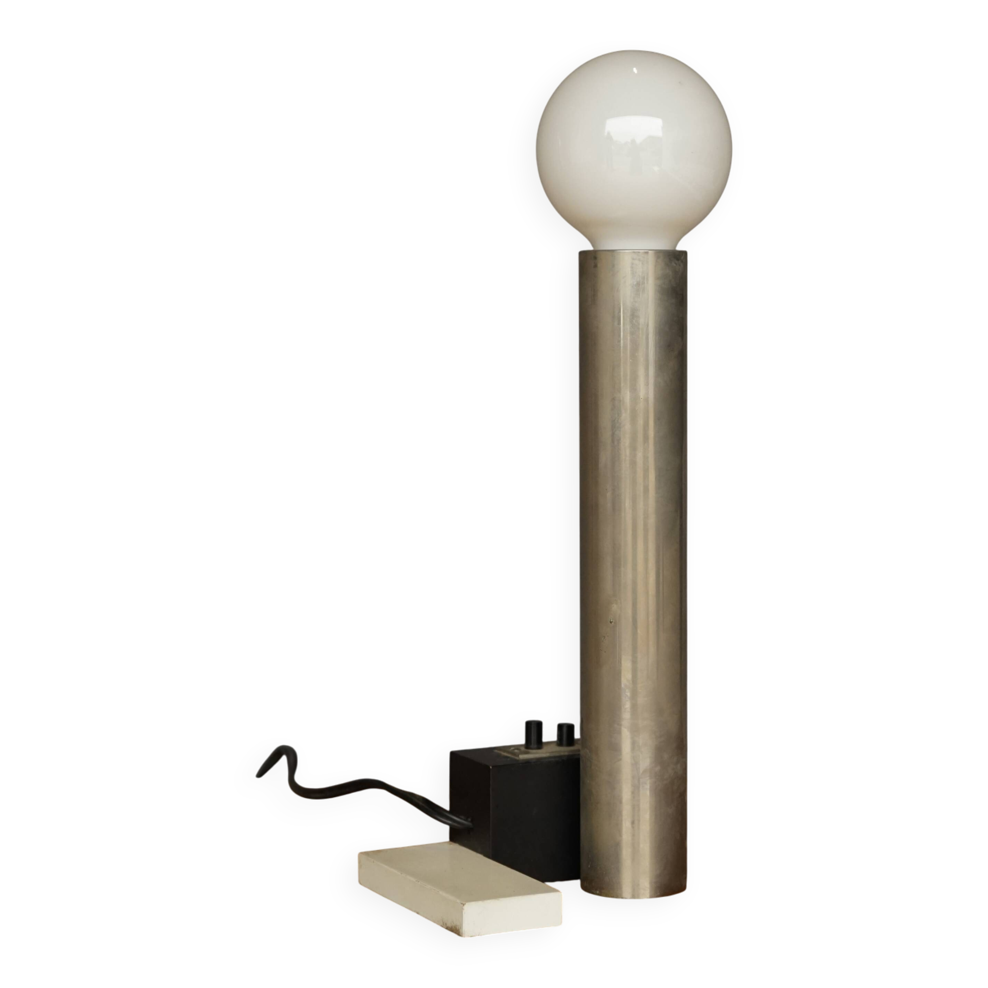 Rare Lampe de Table Constructiviste Modèle 3 par Sybold van Ravesteyn, 1970s