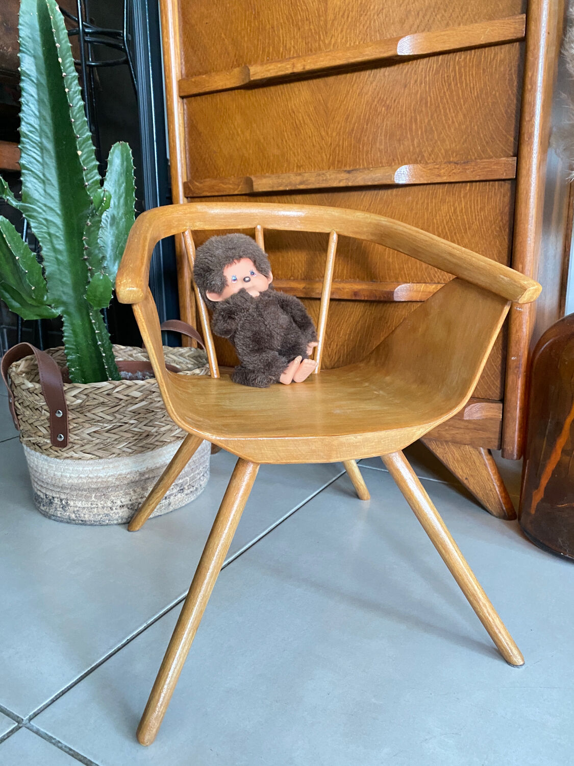 Baumann design children's armchair