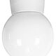 Vintage White Porcelain Ceiling Light, 1970s
