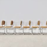 Dinning Style Chairs B32 By Marcel Breuer set 6