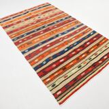 Shades Of Multicolor Turkish Kilim Rug, 142x231Cm