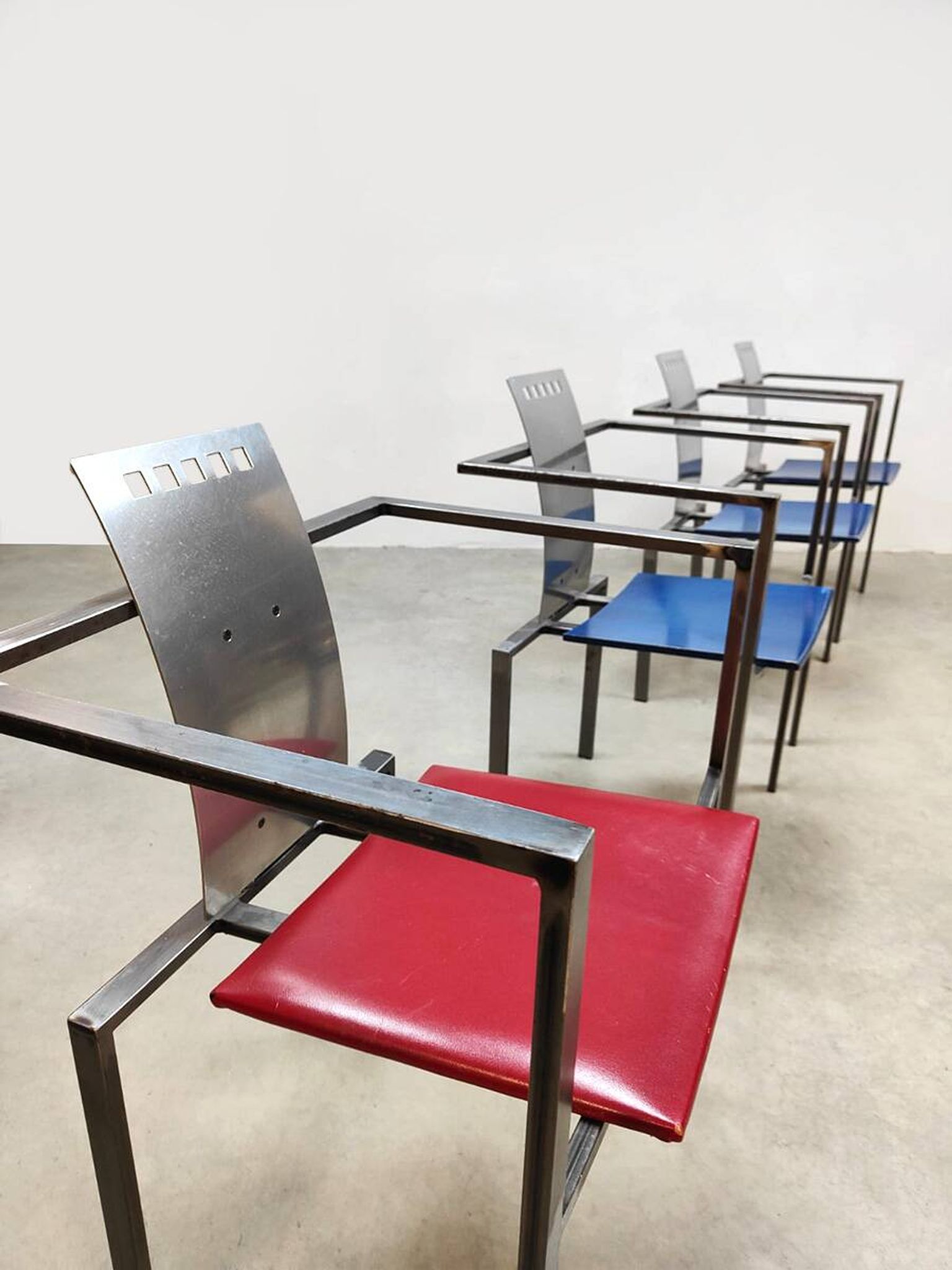 Vintage postmodern chairs 1980