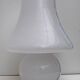 Venini Style Modern Italian Murano Glass Mushroom Table Lamp, 1980s