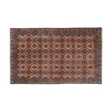 Vintage Turkish rug from Oushak, hand-woven 131x202 cm