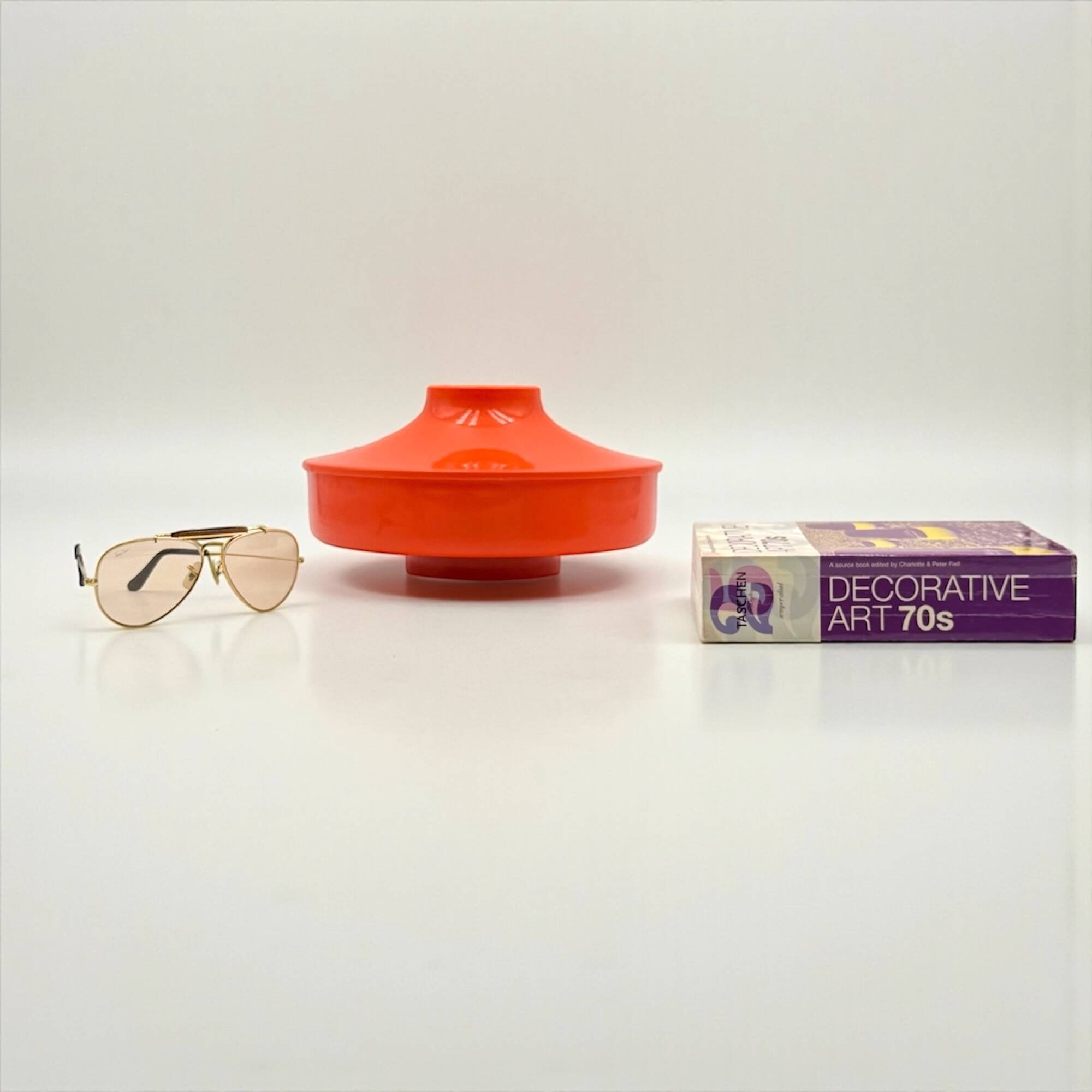 Space Age Plastic Jar by Luigi Massoni for Guzzini 1960s