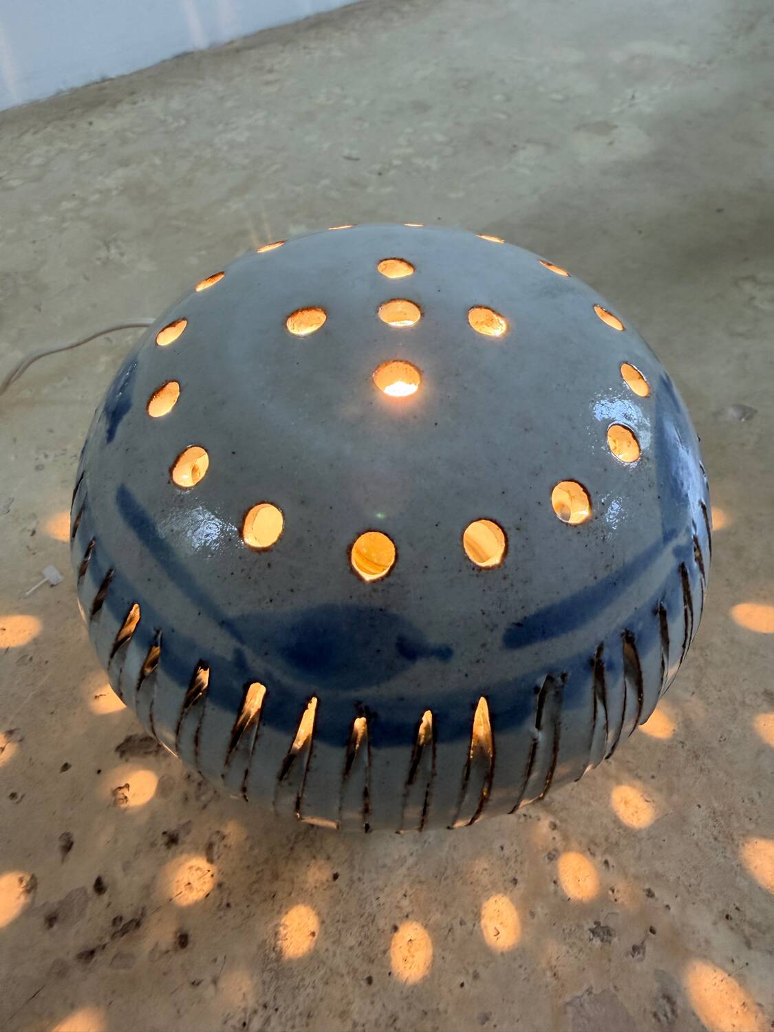 Lampe veilleuse céramique