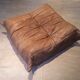 Togo pouffe by Michel Ducaroy for Ligne Roset natural leather