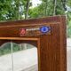 Vitrine Louis XV en bois signée Riskoff