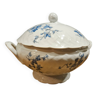Limoges porcelain vegetable soup tureen