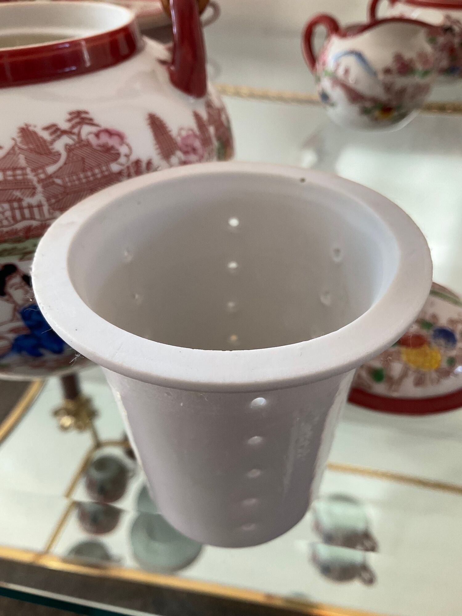 Old Japanese fine porcelain tea set