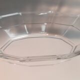 Set of 9 Art Deco Glass Faceted Ramekins