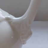 White earthenware ewer from Saint-Clément.