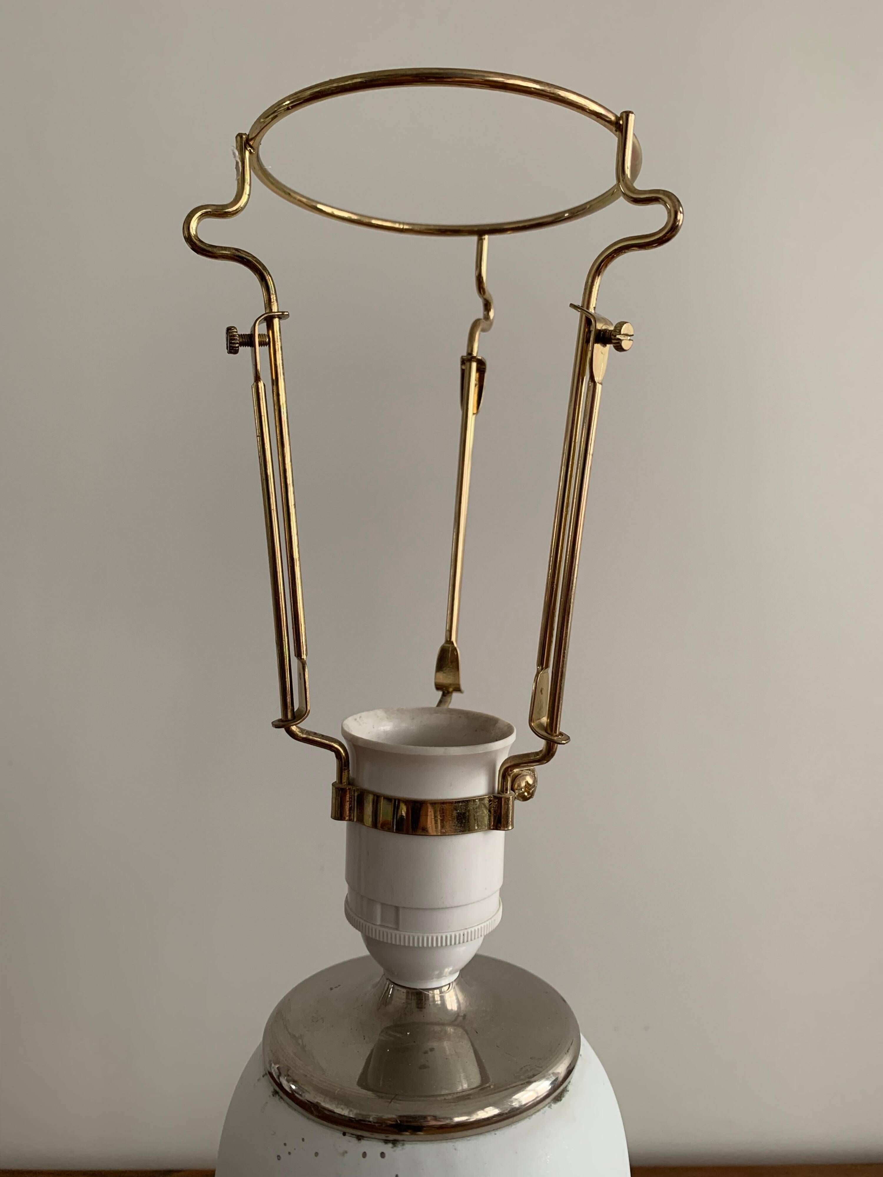 Stig Lindberg Grazia for Gustavsberg Swedish desk lamp signed, 1960