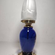 Lampe de table en verre. Espagne, années 1940.