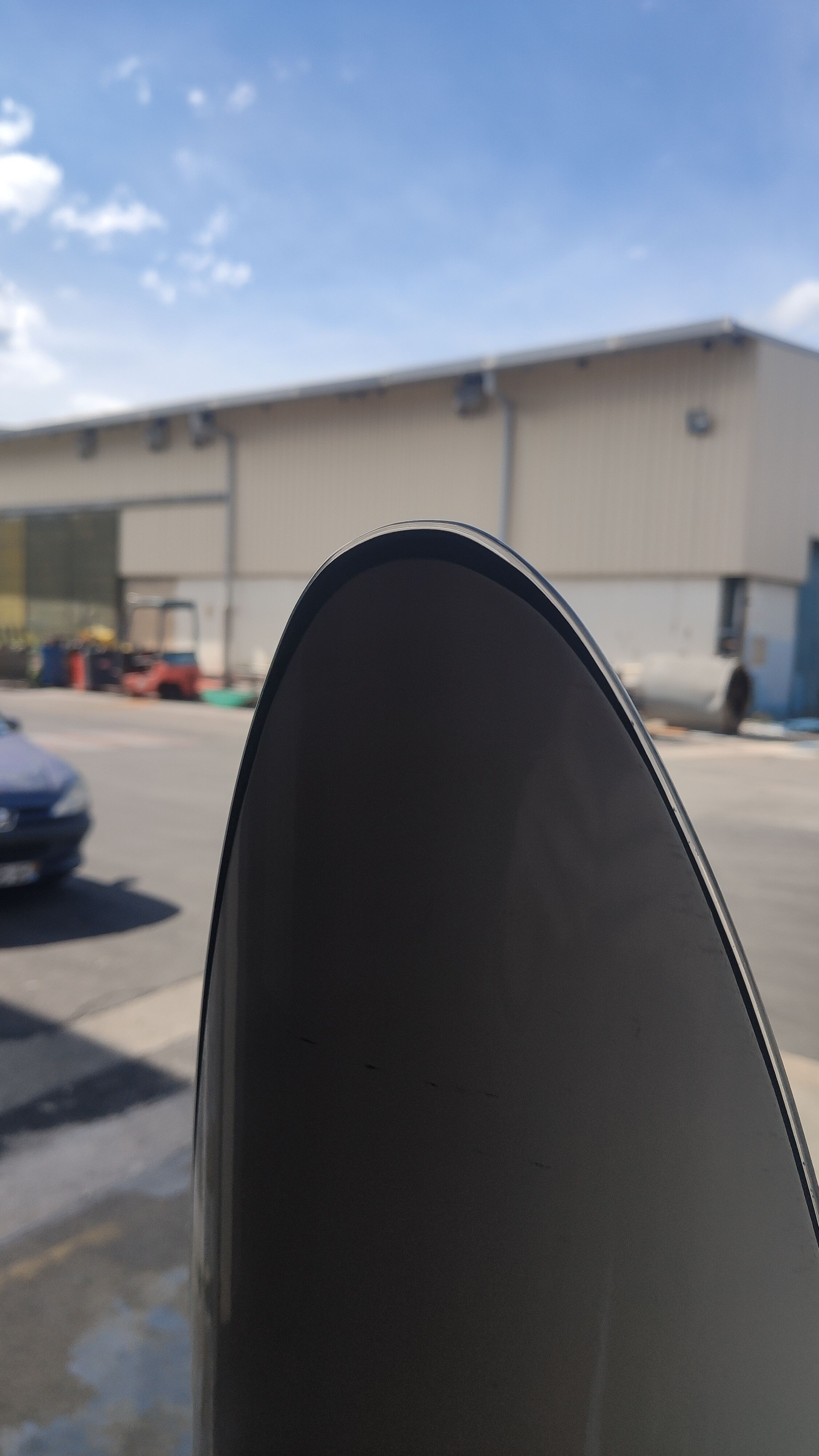 Lipstick floor mirror