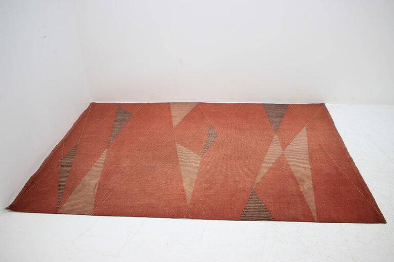 Geometric Carpet or Rug, 1950s