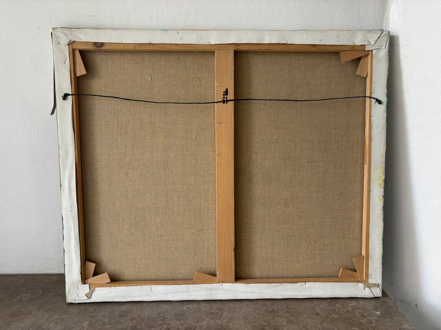 Oil on canvas "Hydrangeas and fruits" signed Paumier.