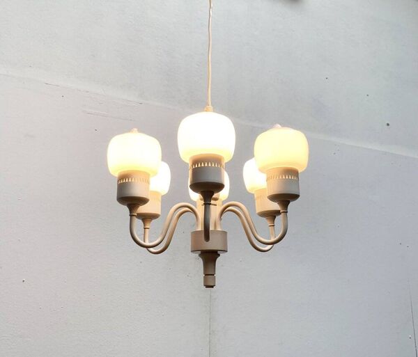 Lustre suédois Mid-Century T526 par Hans-Agne Jakobsson pour Hans-Agne Jakobsson Ab, années 1960