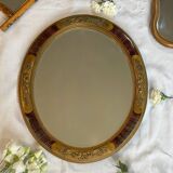 Vintage gold wooden mirror