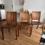 3 wooden chairs RIVA 1920