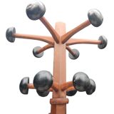 Stella vintage coat rack with 12 hooks