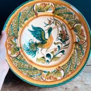 Magnificent Large Decorative Hungarian Plate (Szabó Kinga, Budapest)
