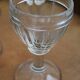 Set of 6 old shot glasses